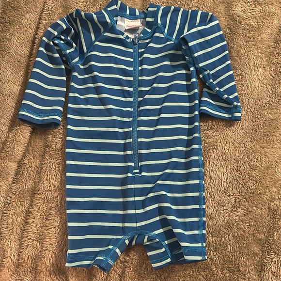Hanna Andersson zippered one piece rash guard - Picture 1 of 1